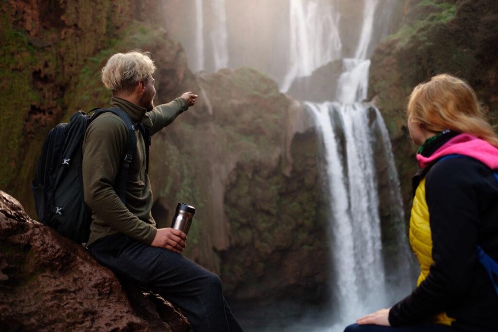 visiter marrakech : Cascades d'ouzoud